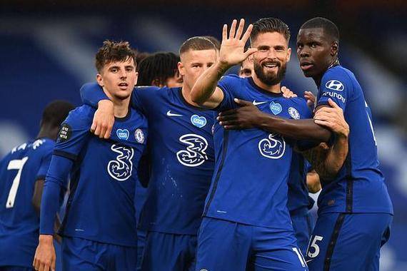 切尔西队在英格兰职业足球联赛中击败对手 切尔西队在英格兰职业足球联赛中击败对手